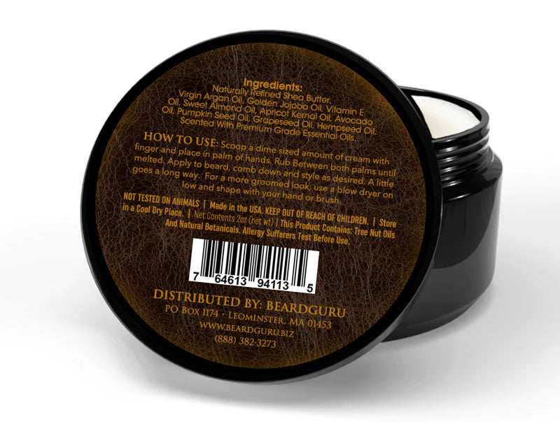 BeardGuru Old Leather Beard Cream