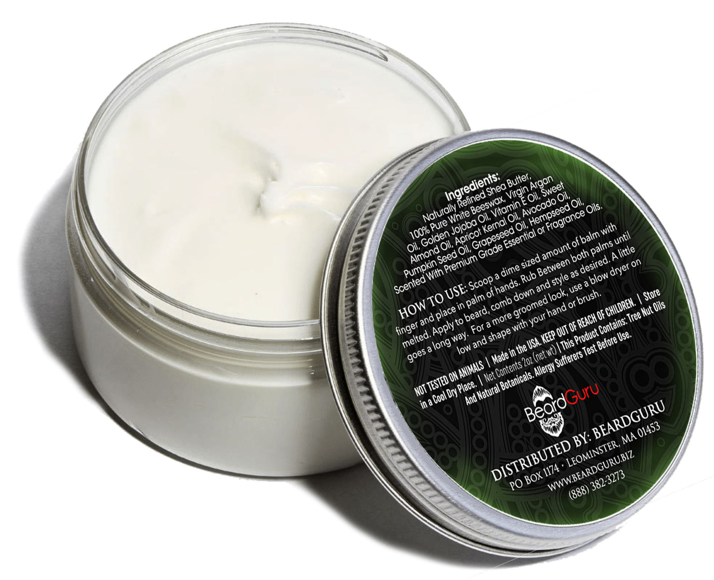 Two Gunz Nation Dark Velvet Beard Balm